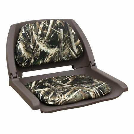 KD MUEBLES DE COMEDOR Camo Padded Plastic Fold Down Chair, Advantage Max 5 KD2688021